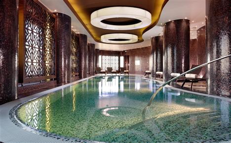 Pool at Swissotel Tallinn