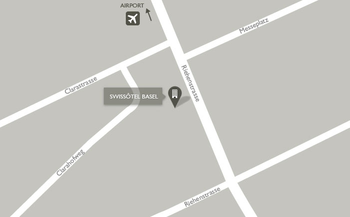 Swissotel Map Basel