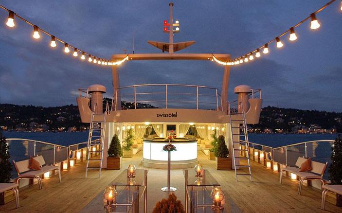 Boat terrace at Swissotel The Bosphorus