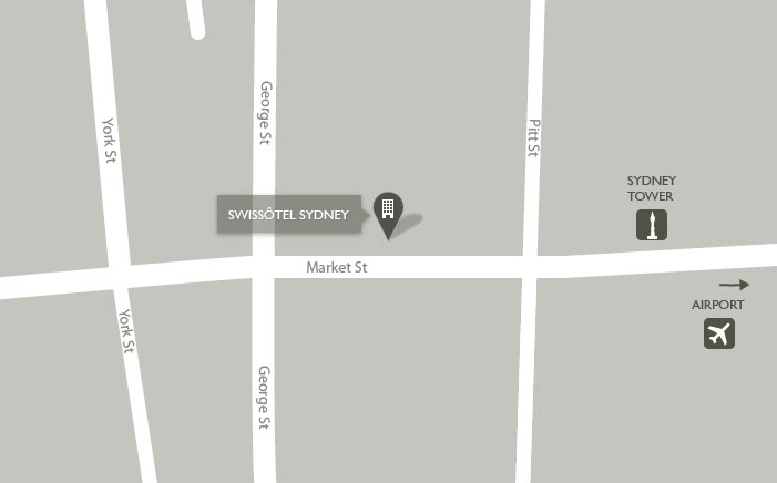 Swissotel Map Sydney