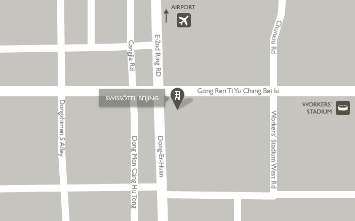 Swissotel Map Beijing