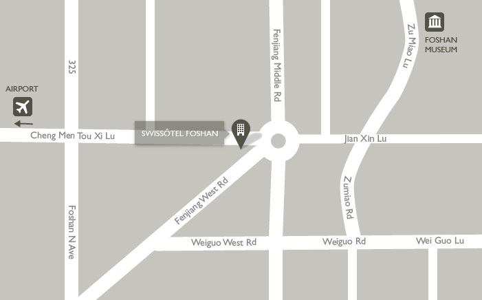 Swissotel Map Foshan