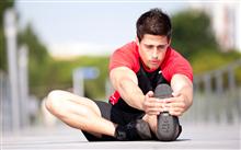 Man Stretching