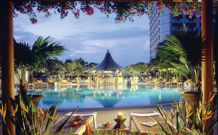 Swimming Pool at the Swissotel Stamford Singapore