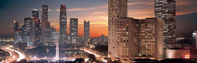 Façade of the Swissotel Stamford Singapore hotel