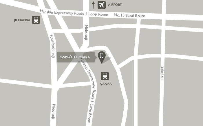 Swissotel Map Osaka