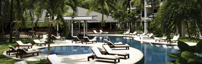 Swissôtel Phuket’s Pool Garden Area