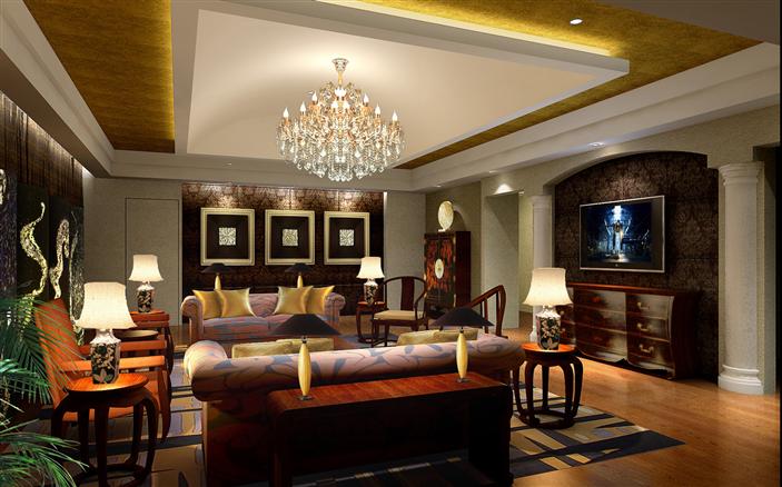 Presidential Suite Living Room