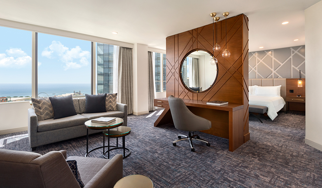 Presidential Suite at Swissotel Chicago