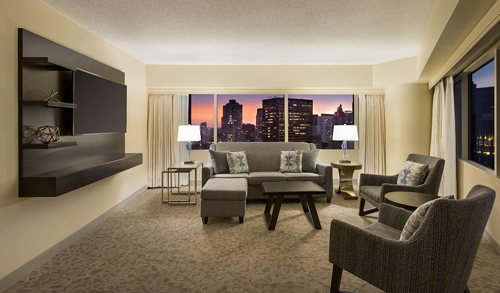 Corner Lifestyle Suite im Swissôtel Chicago