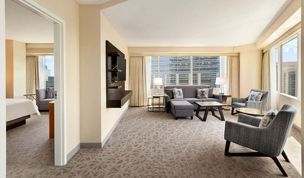 Corner Executive Suite im Swissôtel Chicago