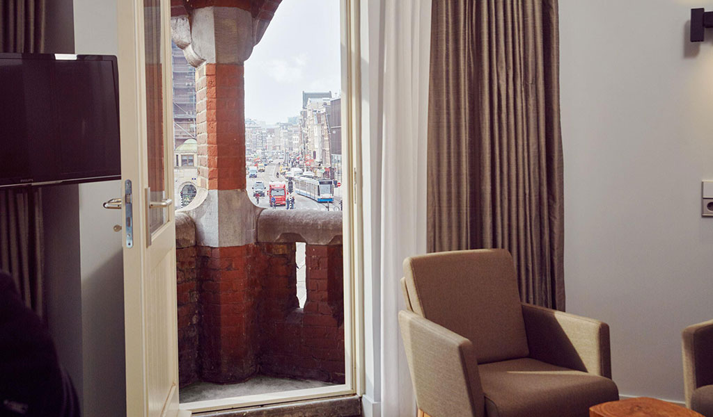 Junior Suite with Balcony at Swissotel Amsterdam