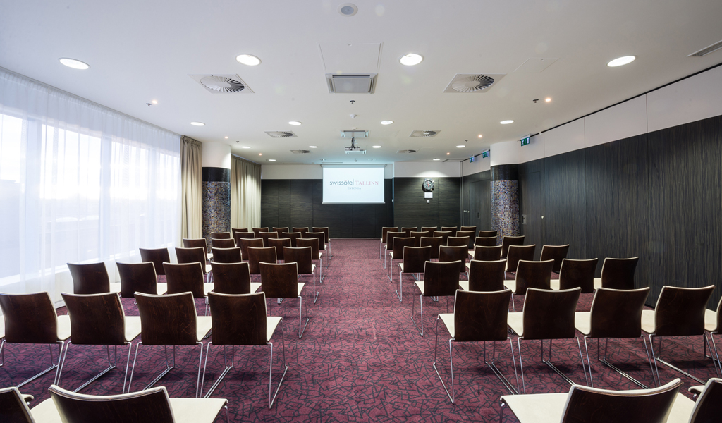 Sala de reuniones Tartu en el Swissôtel Tallinn