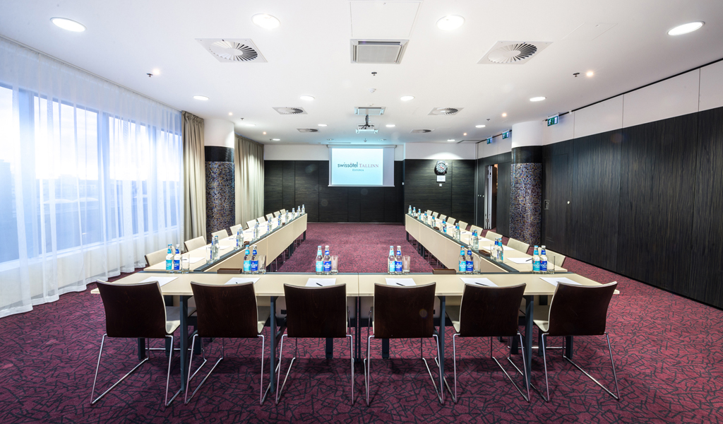 Sala de reuniones Tartu en el Swissôtel Tallinn