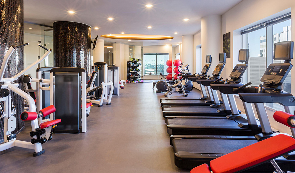 Fitnesscenter und Studio im Swissôtel Tallinn