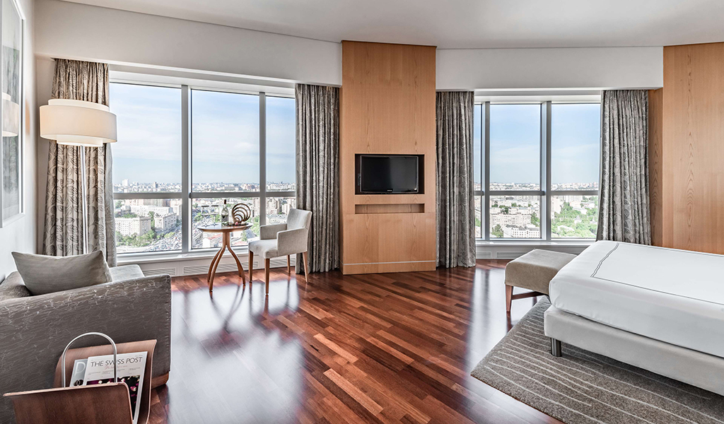 Habitación Panorama en el Swissôtel Krasnye Holmy