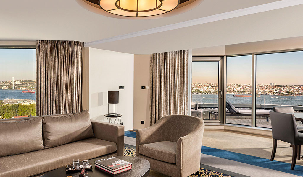 Swissotel The Bosphorus‘de Executive Teras Suiti