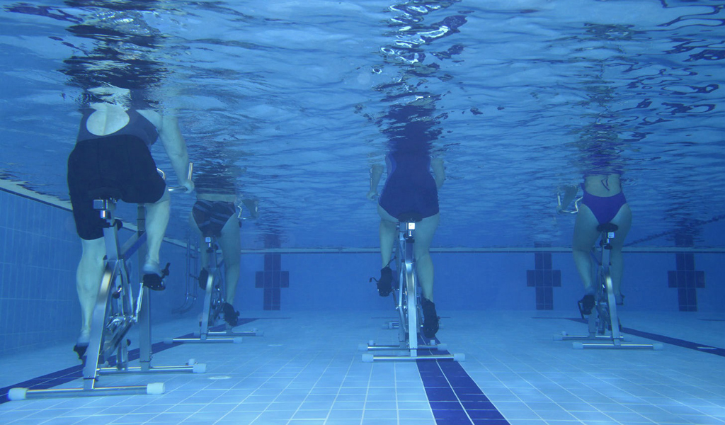 pool biking