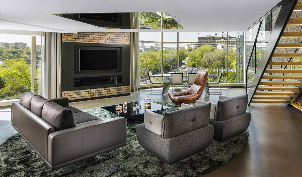 Signature Loft Corner Zimmer mit Gartenblick im Swissôtel The Bosphorus