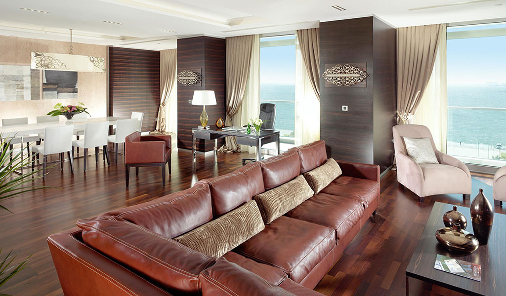 Suite Presidential en el Swissôtel Grand Efes Izmir 