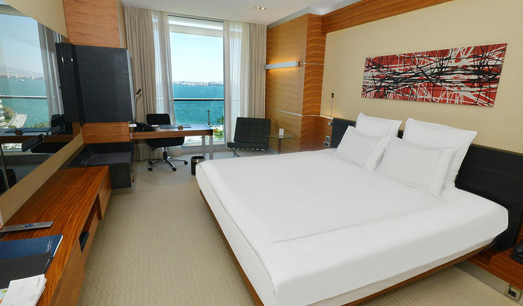 Chambre Swiss Executive avec vue sur la mer