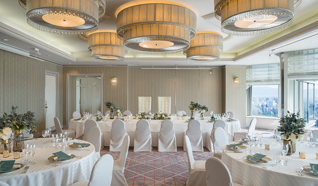 Salle de banquet « Diamond » au Swissôtel Nankai Osaka