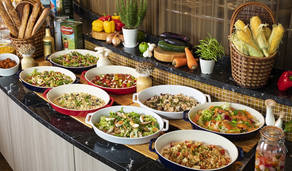 Image du buffet de salades du Table36