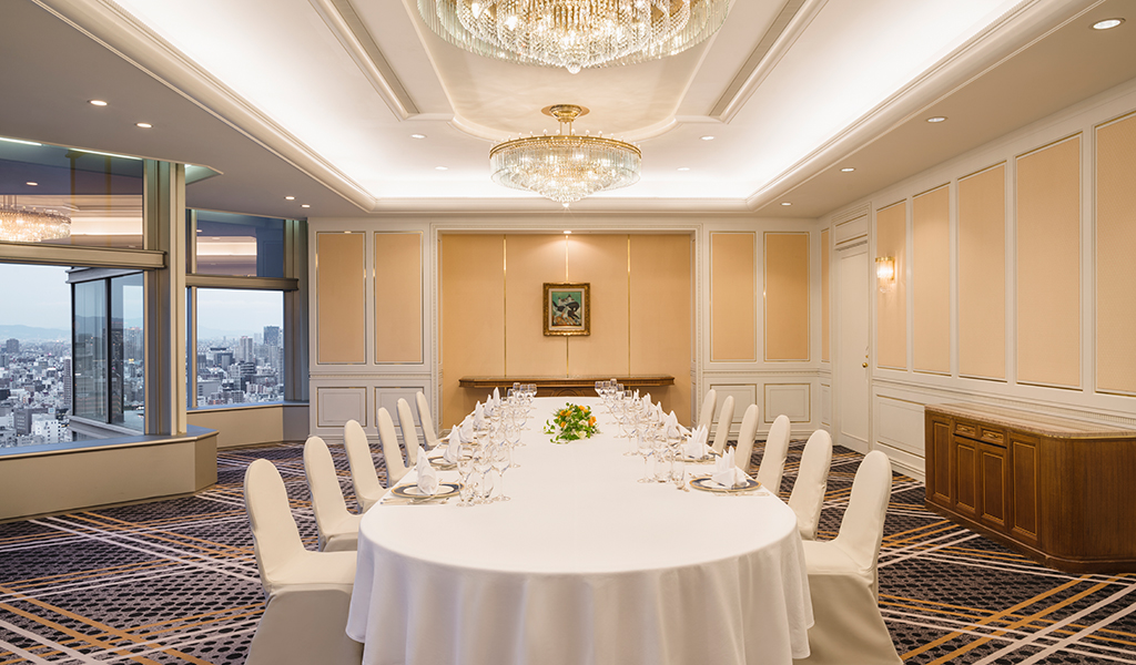 Salle de banquet « Diamond » au Swissôtel Nankai Osaka