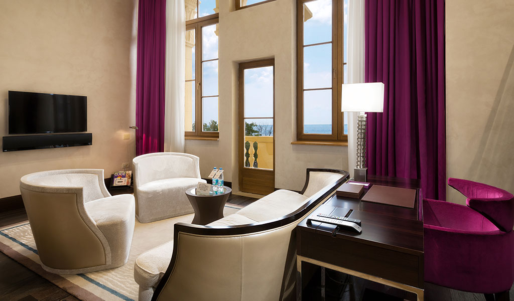 索契卡米利瑞士酒店复式海景套房