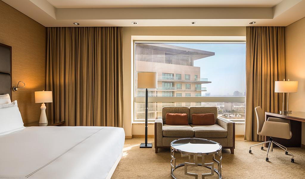 Chambre exécutive du Swissôtel Al Ghurair