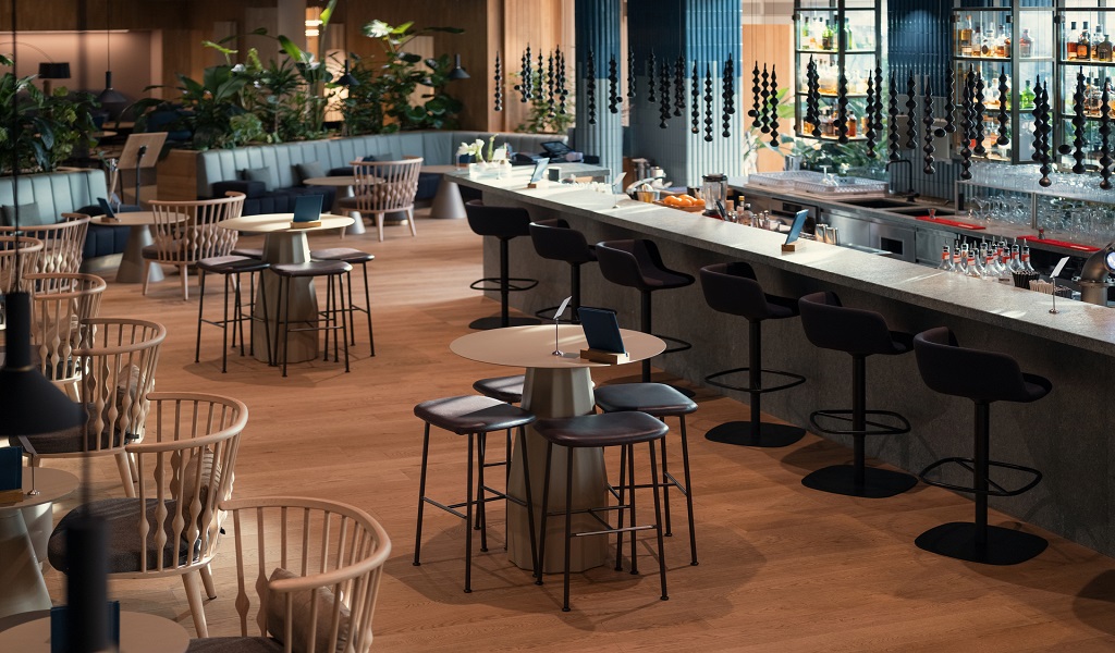 مطعم Giardino-Bar في سويس أوتيل برن (Swissotel Bern)