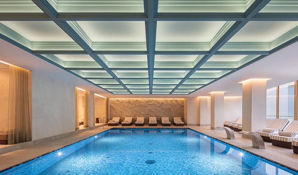 Pool and saunas at Swissôtel Marianske Lazne