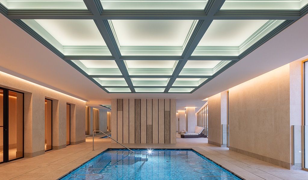 Pool and saunas at Swissôtel Marianske Lazne