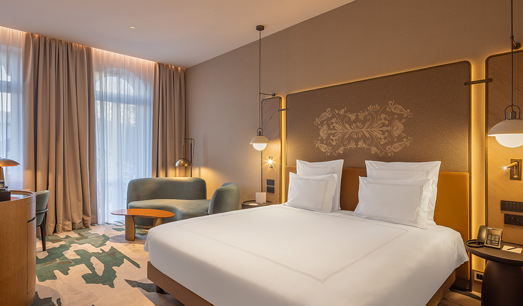 Swiss Deluxe room Atrium view