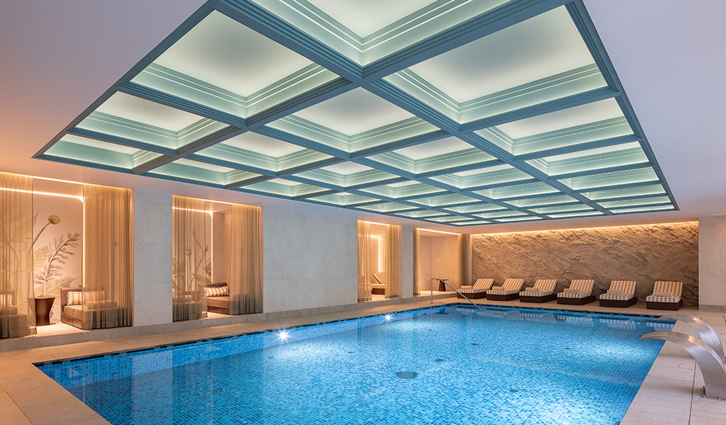 Pool and saunas at Swissôtel Marianske Lazne
