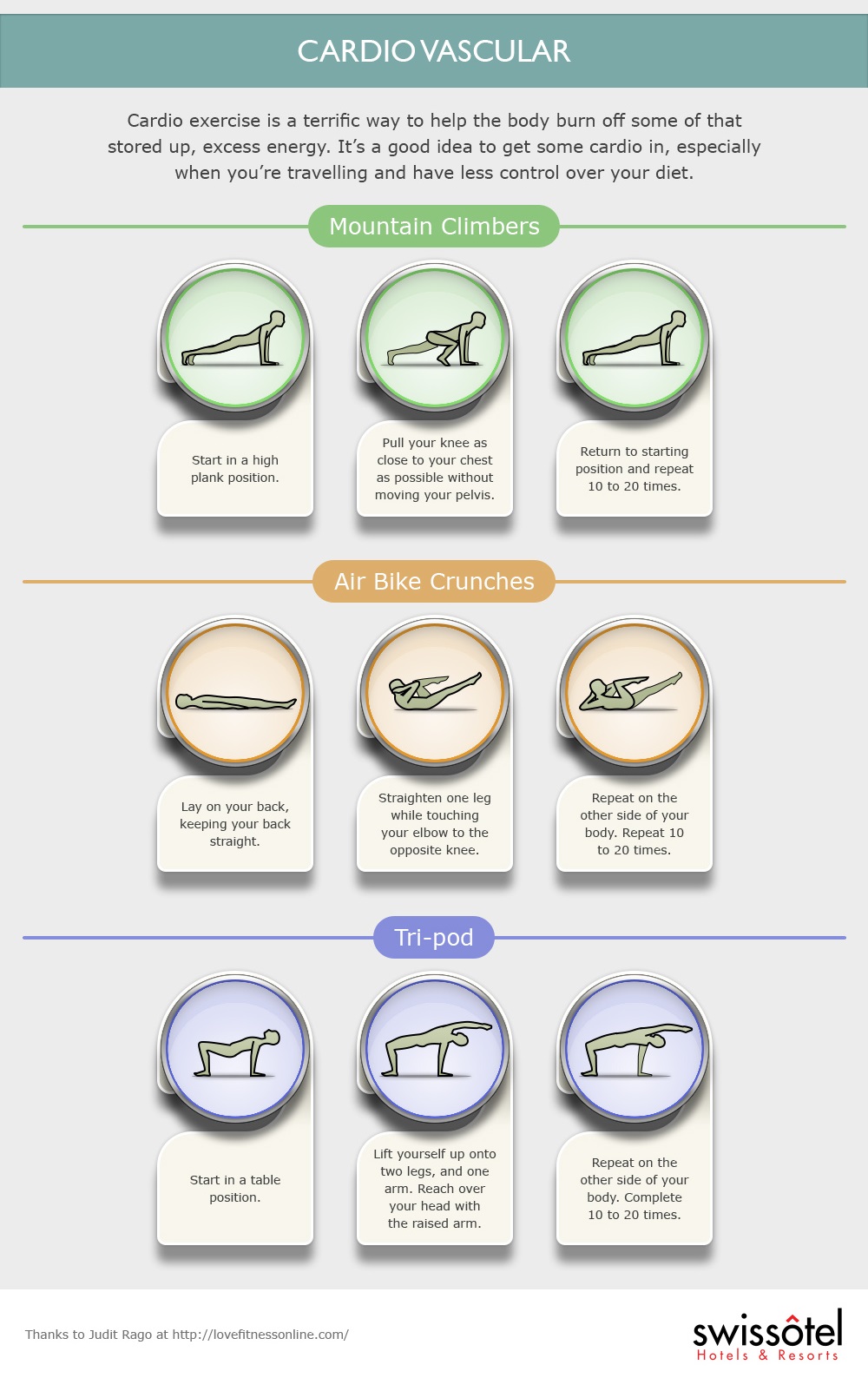 Easy Exercises For Travellers