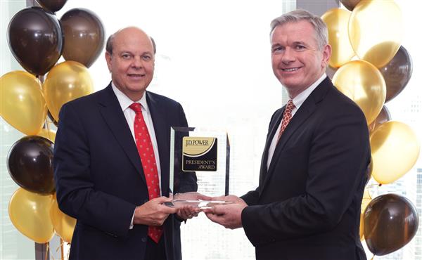 FRHI RECEIVES J.D. POWER PRESIDENT’S AWARD