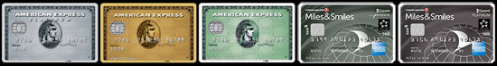 Amex and MnS cards